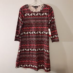 NWT Dress Works Valentine's Cupid Dress Size Small